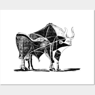 Picasso's Bull Posters and Art